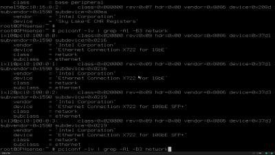 command pciconf opensense